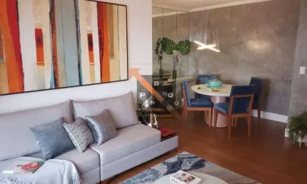 Lindo Apartamento no Belém  todo  Mobiliado, 106M² 3 dormitórios sendo 1 suíte 2 Vagas