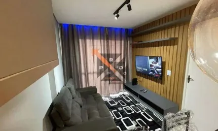 BRÁS STUDIO - 1 quarto, 1 sala ampla e iluminada, 1 banheiro moderno, 1 vaga - SACADA - METRÔ PEDRO II - METRÔ BRÁS