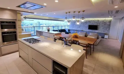 Altez ipiranga - mobiliado - fino acabamento - vista espetacular - 162m² 3 suítes - 2 vagas + depósito - metrô alto do ipiranga