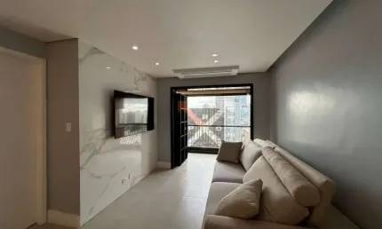 Lindo apto tatuapé - reformado - fino acabamento - 85m² closet - piscina - lazer completo - metrô carrão