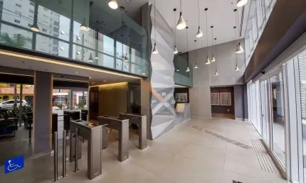 Up offices berrini - 65m² - recepção - 2 wcs-3 salas-2 vagas-2 varandas-ar condicionado-metrô brooklin-cptm morumbi-shopping morumbi