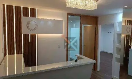 Sala comercial de 72 m² -metrô faria lima - 1 vaga - 4 salas - recepção - ar condicionado - seguro fiança ou fiador