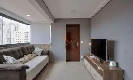 LINDO APTO TATUAPÉ 122M² 4 DORMS SENDO 3 SUÍTES 2 VAGAS FIXAS - SACADA - PISCINA - CHUURASQUEIRA - PLAYGROUND - QUADRA POLIESPORTIVA