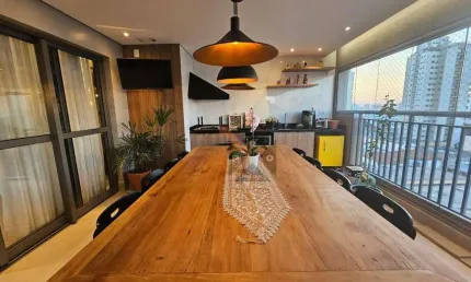 Lindo Apartamento na Mooca - 03 Suítes - Varanda Gourmet - 02 Vagas
