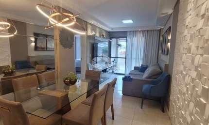 Apartamento Garden  finamente mobiliado com três dormitórios (1 suíte) no Floresta, São José