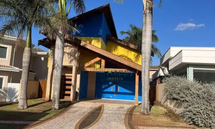 Casa com 3 dormitórios à venda, 298 m² por R$ 1.800.000,00 - Condomínio Residencial Terras do Cancioneiro - Paulínia/SP