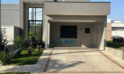 Casa térrea mobiliada com 3 suítes à venda, 140 m² por R$ 1.090.000 - Residencial Terras da Estância - Ala dos Ipês - Paulínia/SP