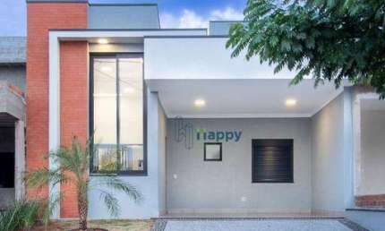 Casa com 3 dormitórios à venda, 139 m² por R$ 990.000,00 - Residencial Terras da Estância - Ala do Bosque - Paulínia/SP