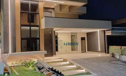 Casa com 3 dormitórios à venda, 200 m² por r$ 1.800.000,00 - santorini residencial club - paulínia/sp