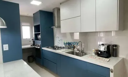 Apartamento com 3 dormitórios à venda, 92 m² por R$ 690.000,00 - Residencial Tons do Morumbi - Paulínia/SP