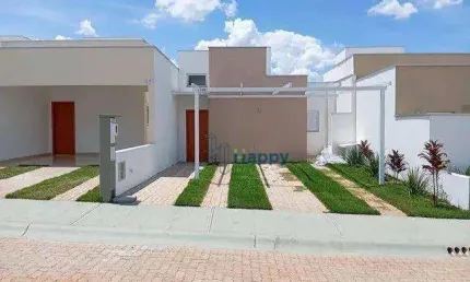 Casa com 3 dormitórios à venda, 75 m² por R$ 475.000,00 - Condomínio Villagio Vista Real - Paulínia/SP