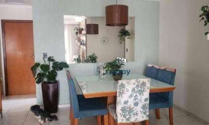 Apartamento com 3 dormitórios à venda por R$ 600.000,00 - Condomínio Residencial das Pedras - Paulínia/SP
