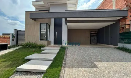 Casa com 3 dormitórios à venda, 216 m² por R$ 2.110.000 - Santorini Residencial Club - Paulínia/SP
