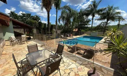 Chácara com 3 dormitórios, 800 m² - venda por R$ 1.200.000,00 ou aluguel por R$ 6.550,00/mês - Parque da Represa - Paulínia/SP