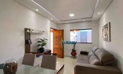 Casa com 2 dormitórios para alugar, 110 m² por R$ 3.600,00/mês - Residencial Pazetti - Paulínia/SP