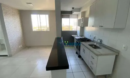 Apartamento com 2 dormitórios para alugar, 44 m² por R$ 2.338/mês - Residencial For Life Park Premium - Paulínia/SP