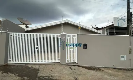 Casa com 3 dormitórios para alugar, 163 m² por R$ 4.000/mês - Santa Cecília - Paulínia/SP
