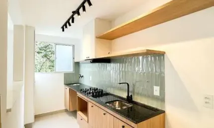 Apartamento com 2 dormitórios para alugar, 50 m² por r$ 3.053,00/mês - residencial patagônia - paulínia/sp