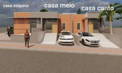 Casa com 2 quartos à venda na Rua das Margaridas, Paraíso, Chapecó