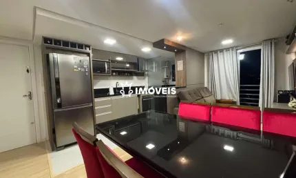 EXCELENTE APARTAMENTO SEMIMOBILIADO COM 02 DORMITÓRIOS NO BAIRRO BELA VISTA