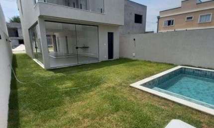 Casa em condomínio fechado com 4 quartos à venda na Rodovia BA-099 - Estrada do Côco, Boa União, Camaçari