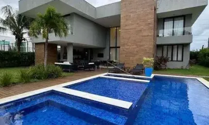 Casa Alto Padrão em Guarajuba com 8|4, 02G e 362M² | Terreno 600M²