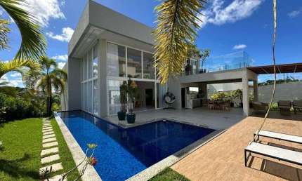 Casa em Alphaville Litoral Norte I com 4|4, 04G e 549M²
