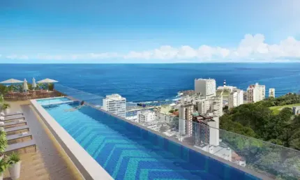 Oportunidade de repasse amarama quarto e sala na barra!