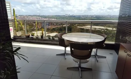 Venda - mobiliado - andar alto - 2 vagas - salvador prime quarto e sala no salvador prime