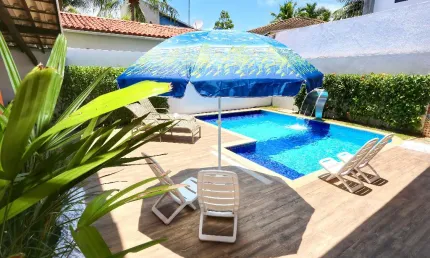 Casa de praia dos sonhos em guarajuba - um refúgio exclusivo no litoral baiano