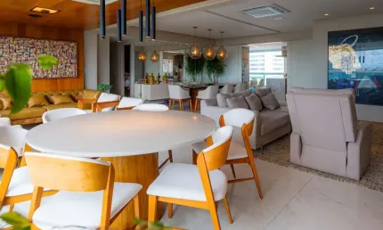Lindo apartamento com 4 suítes 204 m2 decorado no horto florestal salvador