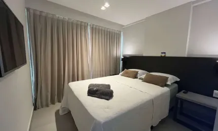 Flat à venda  Quality Suítes, 31,6 metros R$: 550.000- Tambaú - João Pessoa-PB