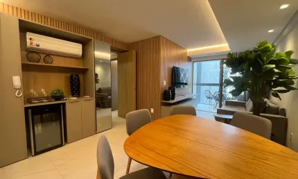 Apartamento Alto Padrão 69 metros 02 quartos R$: 1.450.000 Cabo Branco -João Pessoa