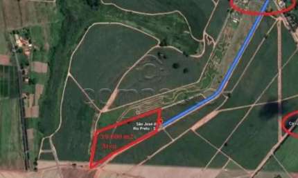 Terreno comercial para alugar na Avenida Horácio Neves de Azevedo, Loteamento Auferville, São José do Rio Preto