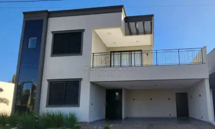 Casa em condomínio fechado com 3 quartos à venda no Residencial Figueira II, São José do Rio Preto 