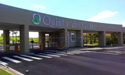 Terreno em condomínio fechado à venda no Residencial Quinta do Golfe, São José do Rio Preto 