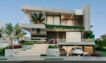 Casa em condomínio fechado com 4 quartos à venda no Residencial Quinta do Golfe, São José do Rio Preto 