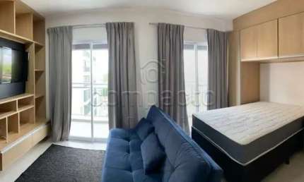 Flat com 1 quarto para alugar na Avenida Presidente Juscelino Kubitschek de Oliveira, Jardim Tarraf II, São José do Rio Preto