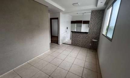Apartamento com 2 quartos para alugar na Rua Wanderley Libério Telles (Projetada A), Residencial Rio das Flores, São José do Rio Preto