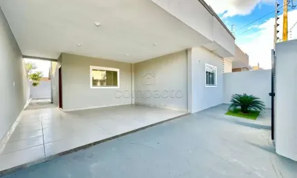 Linda e ampla casa com 130m², para alugar - Imóvel novo!