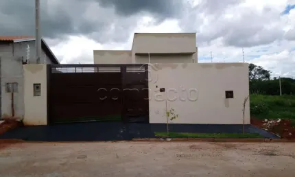 Casa com 2 quartos para alugar na Rua Edson José Soares, Jardim dos Buritis, São José do Rio Preto