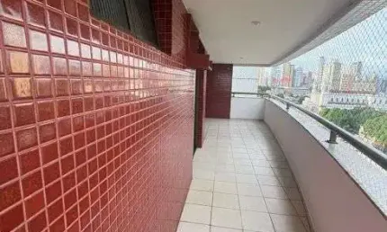 Fv01an - apartamento com 4 suítes, varanda em todo o apartamento - av. gentil bittencourt - nazaré