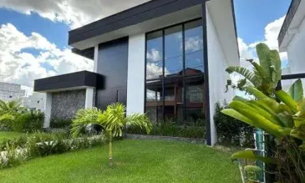 Alugo belissima casa em ananindeua com 3 suítes, área gourmet, piscina no resid. castanheira