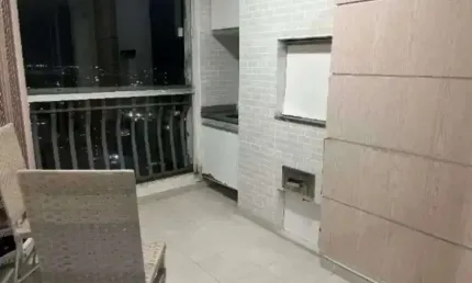 Alugo apartamento semi-mobiliado com 2 quartos no ed. mistral