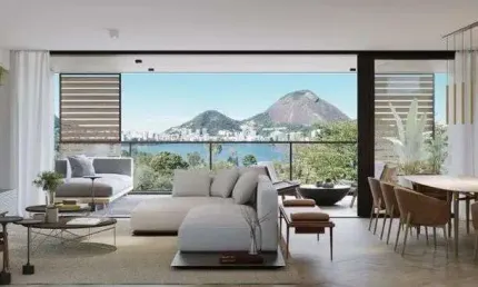 Apartamento de 164 metros quadrados no bairro Lagoa com 3 quartos