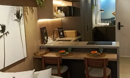 Apartamento Studio com quarto e sala na Barra da Tijuca