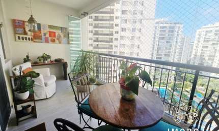 Apartamento om 144 metros quadrados na Barra da Tijuca