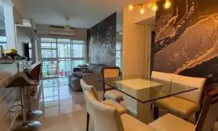 Apartamento  com 96 metros quadrados no Cidade jardim - Barra da Tijuca