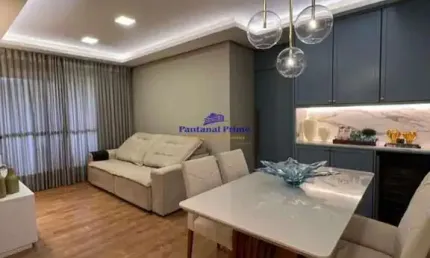 Apartamento mobiliado para locação edifício upper em cuiaba/mt