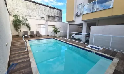 Ubatuba, centro - apartamento cobertura com 03 dormitórios, sendo 01 suíte com área de lazer.